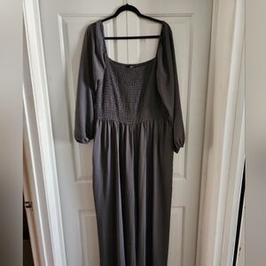 Elegant Gray Women's Jumpsuit